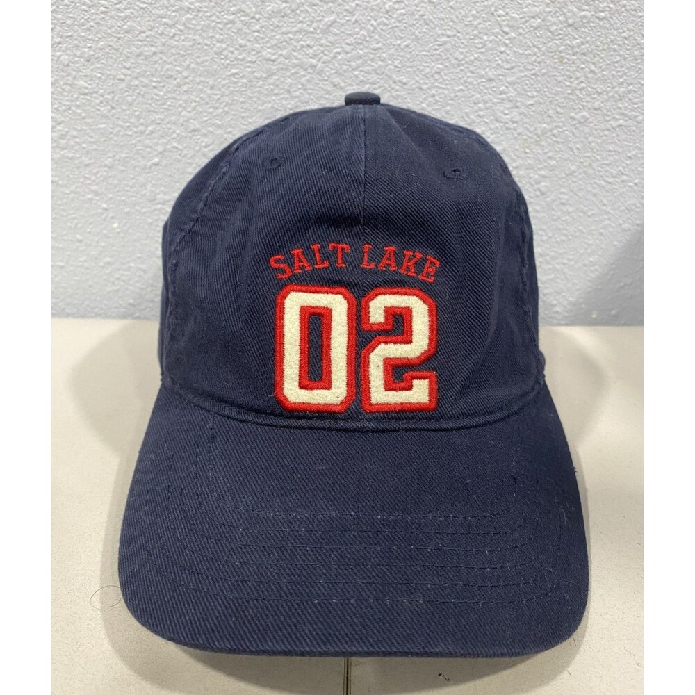 Salt Lake 2002 Olympics Hat Cap Fiited Men's Baseball Ceremonies VTG